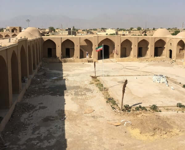 Fortin of the village of Saryazd