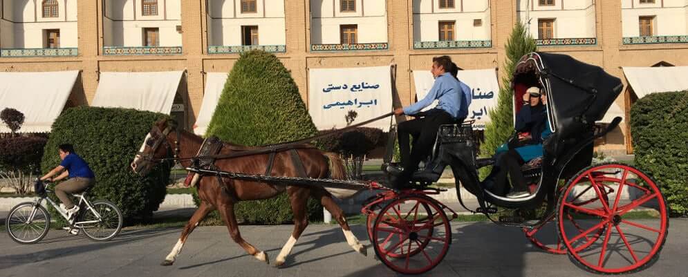 Journey in the city of Esfahan