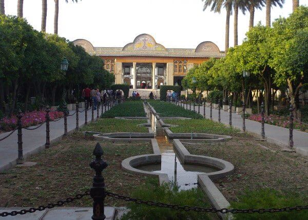 Jardin de Naranjestan ou de l'Orangeraie à Shiraz