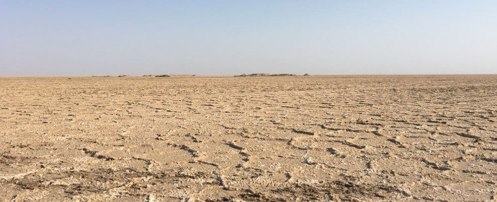 Lac salé et départ pour Abyaneh