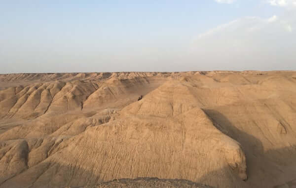 View of the desert