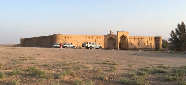 View on the caravanserail