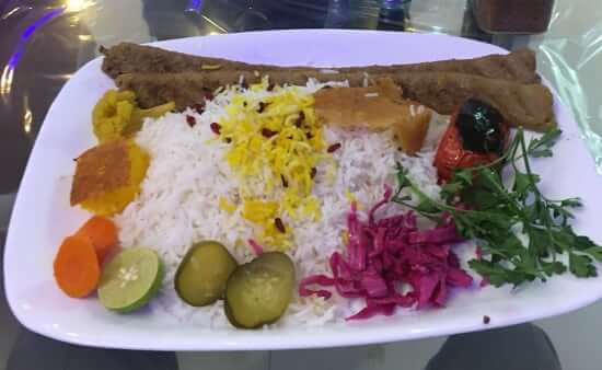 Iranian kebab Isfahan 