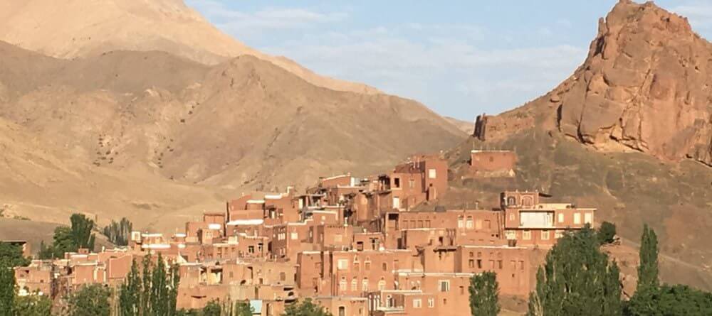 Journey on the mountains of Abyaneh and return to Isfahan